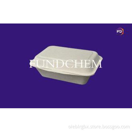 Clamshell 450ml Lunch Box Eco Friendly Disposable Food Cont